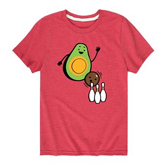 Boys 8-20 Avacado Bowling Tee