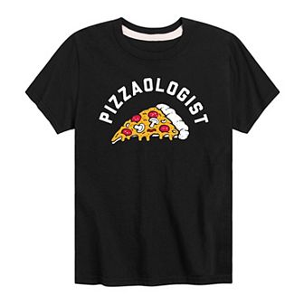 Boys 8-20 Pizzaologist Tee