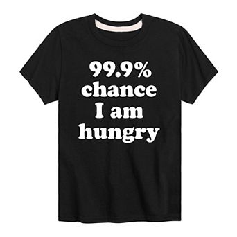 Boys 8-20 99.9 Percent Chance Hungry Tee