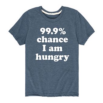 Boys 8-20 99.9 Percent Chance Hungry Tee