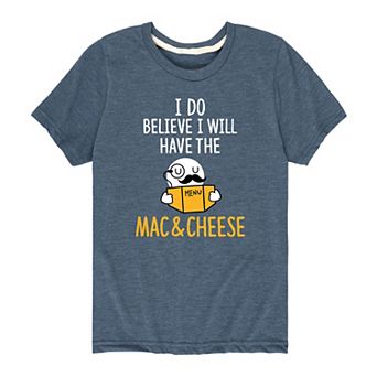 Boys 8-20 I Do Believe Mac & Cheese Tee