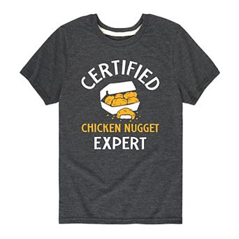 Boys 8-20 Certified Chicken Nugget Expert Tee