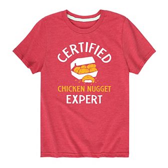 Boys 8-20 Certified Chicken Nugget Expert Tee
