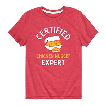 Boys 8-20 Certified Chicken Nugget Expert Tee
