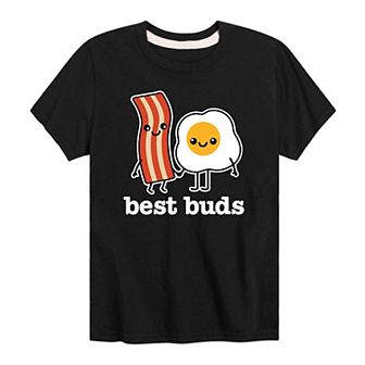 Boys 8-20 Best Buds Bacon Egg Tee