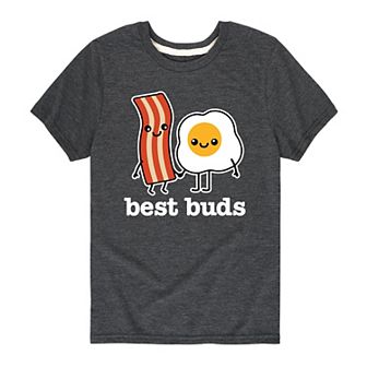 Boys 8-20 Best Buds Bacon Egg Tee
