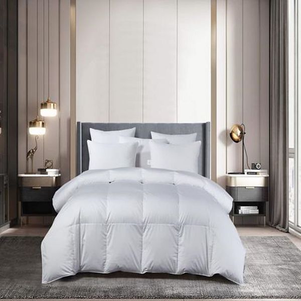 Beautyrest European White Goose Down Comforter White (FULL/QUEEN