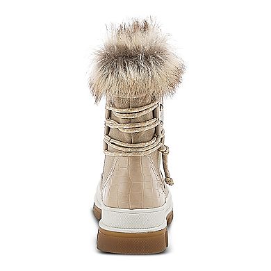 Patrizia Elinor Women's Mid-Calf Faux Fur Boots