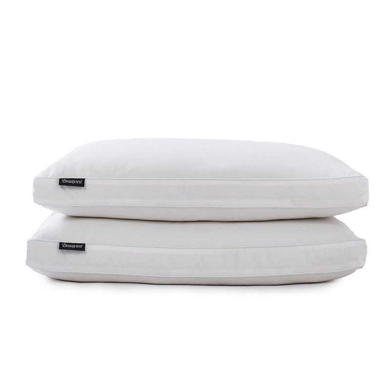Beautyrest White Feather & Down 2-Pack Pillows, JUMBO