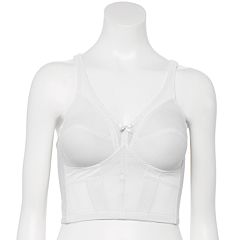Carnival, Intimates & Sleepwear, Carnival White Full Figure Camisole  Longline Bra Size 44ddd