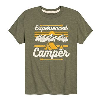 Boys 8-20 Experienced Camper Tee
