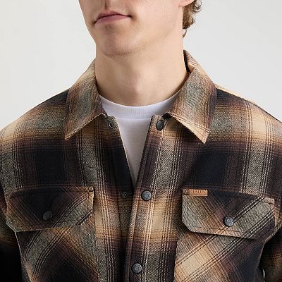 Men's Matix Sherpa Lined Buffalo Check Flannel Shacket