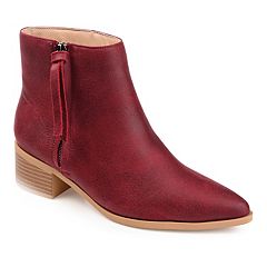 Kohls red outlet ankle boots