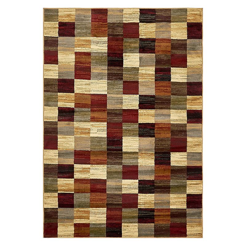 Unique Loom Kent Barista Rug, Multicolor, 8Ft Sq