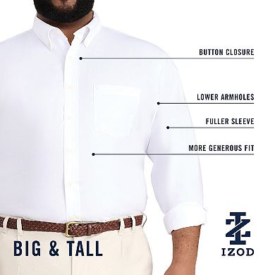 Big & Tall IZOD Classic Button-Down Shirt