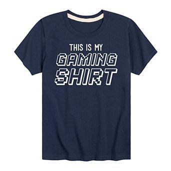 Boys 8-20 This Is My Gaming Shirt Tee