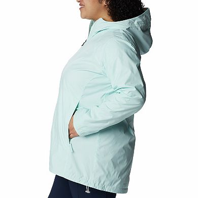Plus Size Columbia Switchback Waterproof Long Rain Jacket