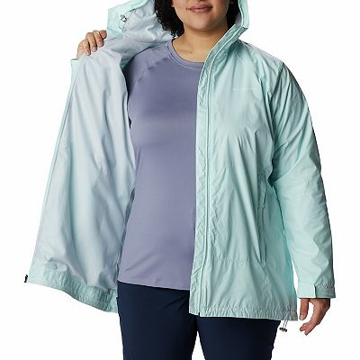 Columbia rain jacket womens plus on sale