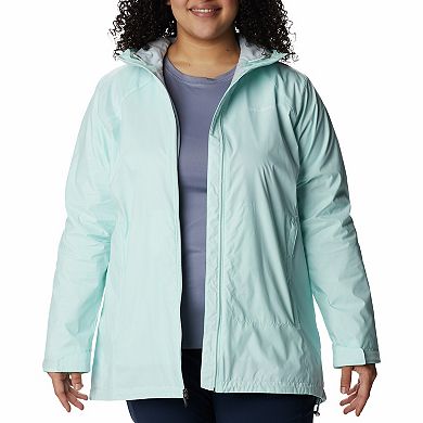 Plus Size Columbia Switchback Waterproof Long Rain Jacket