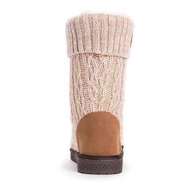 Essentials by MUK LUKS Janet Women's Knit Winter Boots