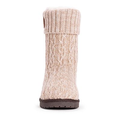 Essentials by MUK LUKS Janet Women s Knit Winter Boots
