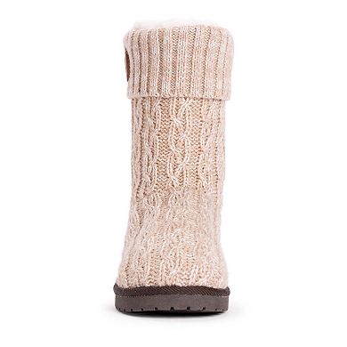 Essentials by MUK LUKS Janet Women's Knit Winter Boots