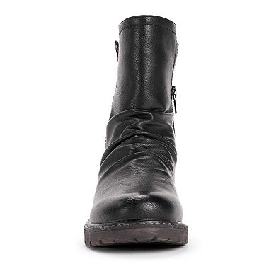 MUK LUKS Logger Banff Women's Ankle Boots