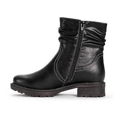 MUK LUKS Logger Calgary Women's Ankle Boots