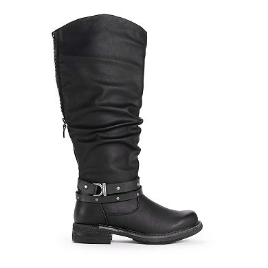 LUKEES by MUK LUKS Logger Victoria Women's Knee-High Boots