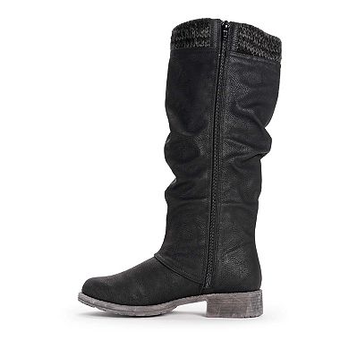 LUKEES by MUK LUKS Bianca Beverly Women's Knee-High Boots