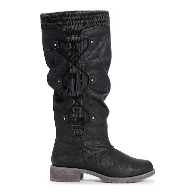 LUKEES by MUK LUKS Bianca Beverly Women's Knee-High Boots