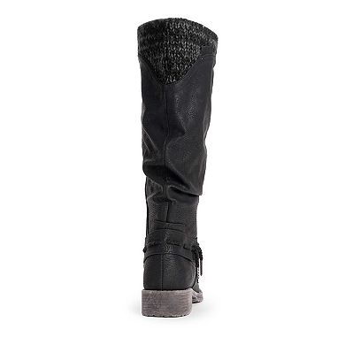 LUKEES by MUK LUKS Bianca Briana Women's Knee-High Boots