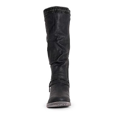 LUKEES by MUK LUKS Bianca Briana Women's Knee-High Boots