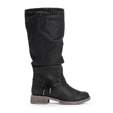 LUKEES by MUK LUKS Bianca Briana Women's Knee-High Boots