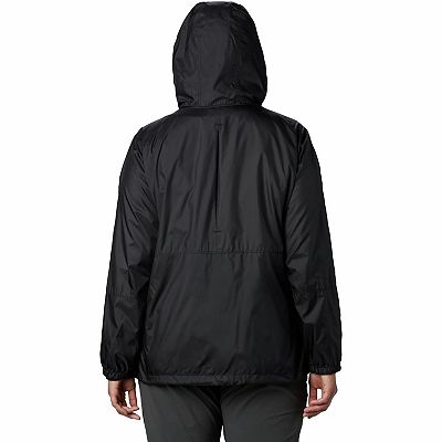 Plus Size Columbia Flash Forward Hooded Colorblock Windbreaker Jacket