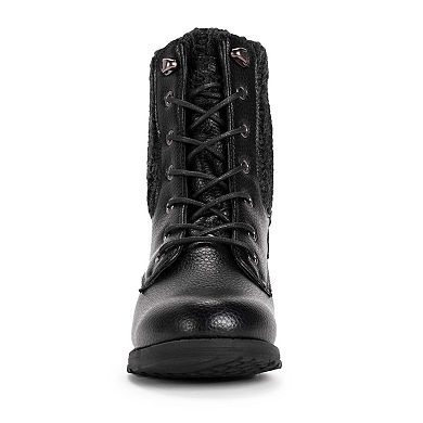 MUK LUKS Hiker Everest Women's Combat Boots