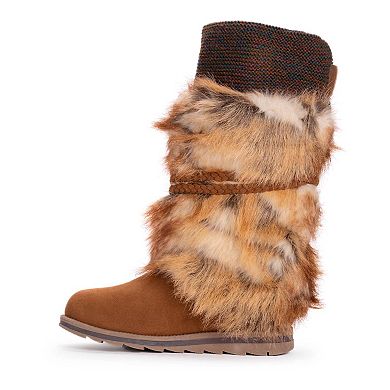 LUKEES by MUK LUKS Sigrid Leela Too Women's Faux-Fur Winter Boots