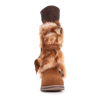 LUKEES by MUK LUKS Sigrid Leela Too Women's Faux-Fur Winter Boots