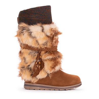 LUKEES by MUK LUKS Sigrid Leela Too Women's Faux-Fur Winter Boots