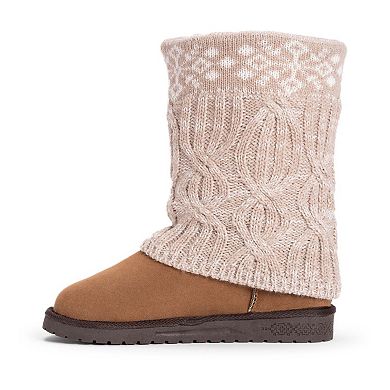 Essentials by MUK LUKS Cheryl Women's Knit Winter Boots