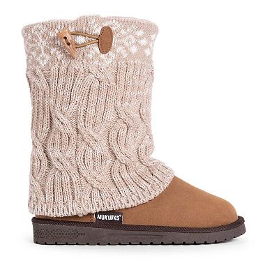 Essentials by MUK LUKS Cheryl Women's Knit Winter Boots