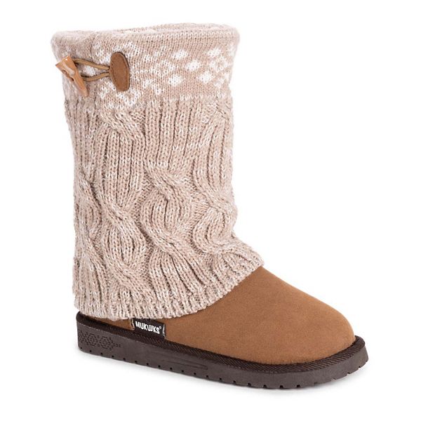 Essentials by MUK LUKS Cheryl Women's Knit Winter Boots