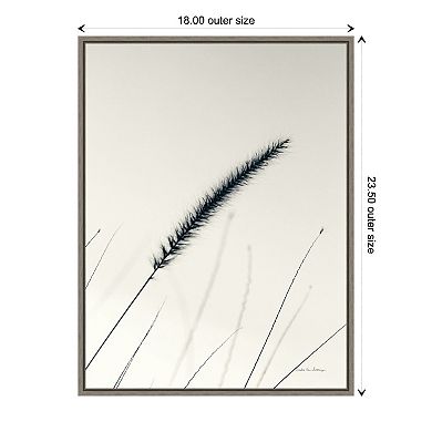 Amanti Art Field Grasses V Framed Canvas Print
