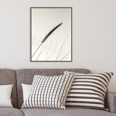 Amanti Art Field Grasses V Framed Canvas Print