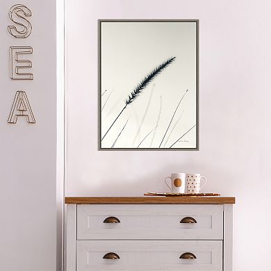 Amanti Art Field Grasses V Framed Canvas Print
