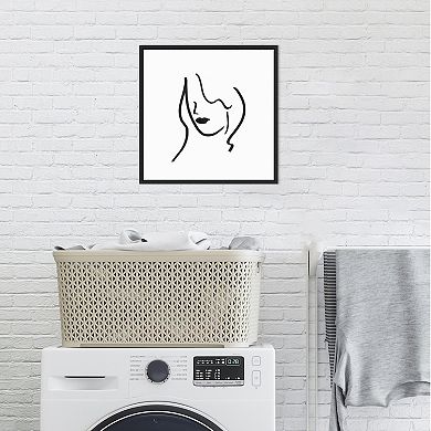 Amanti Art Muser II (Woman) Framed Canvas Print