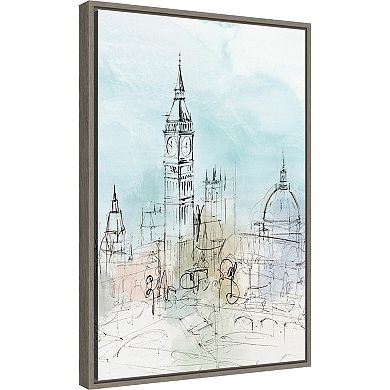 Amanti Art New York City I Framed Canvas Print