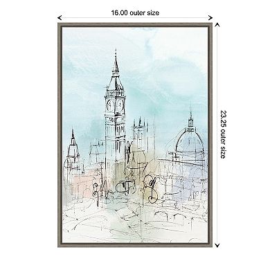 Amanti Art New York City I Framed Canvas Print