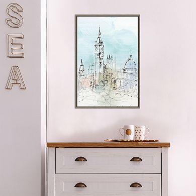 Amanti Art New York City I Framed Canvas Print