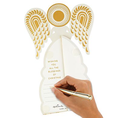 Hallmark Paper Wonder Angel Displayable Pop-Up Honeycomb Christmas Card